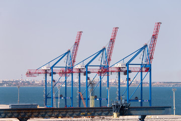 Odessa port.