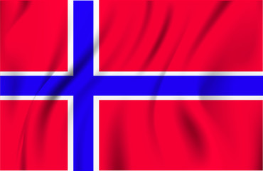 Obraz premium Norway flag