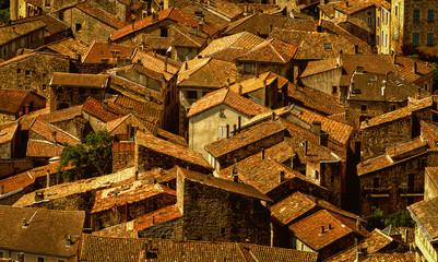 Medieval village in the South of France