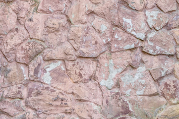 old stone wall hue rose quartz