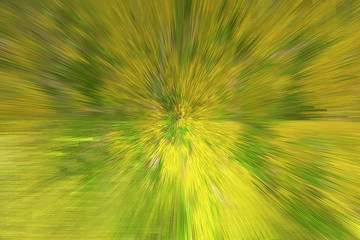 texture with patterned yellow blurs