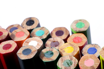 colored pencils background