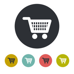 Shopping cart icon