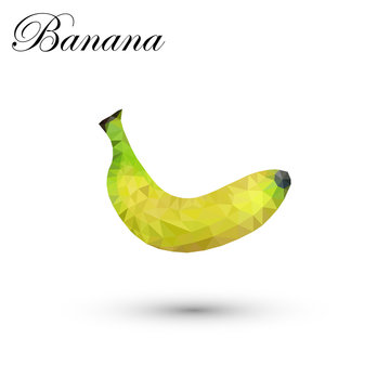 Banana, consisting of triangles.