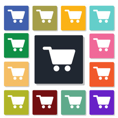 Shopping cart icon