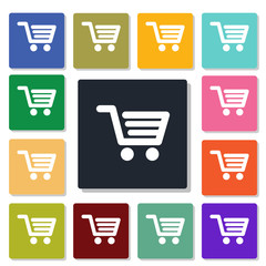 Shopping cart icon