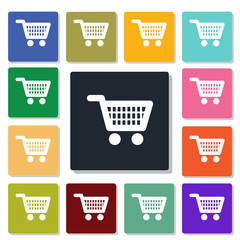 Shopping cart icon