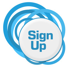 Sign Up Random Blue Rings 