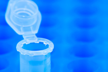 Test tube, shallow depth of field