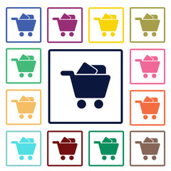 Shopping cart icon