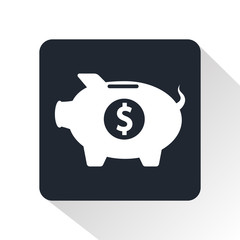 Piggy pig icon