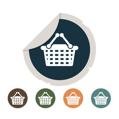 Shopping bag icon