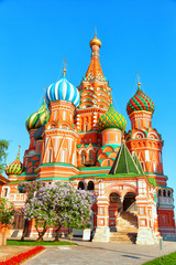 St. Basil's Cathedral in Moscow, Russia