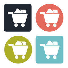 Shopping cart icon