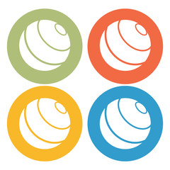 ball for fitness icon