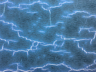 Crackled and wrinkled backround