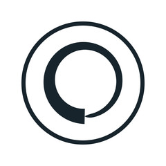 Zen circle icon