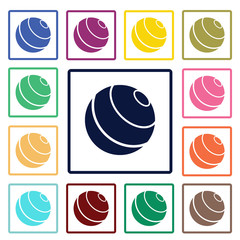 ball for fitness icon