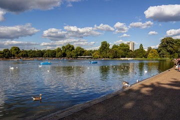 Il Serpentine di Hyde Park - Londra