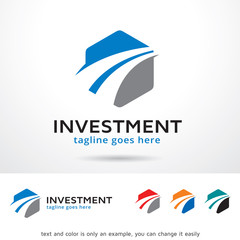 Investment Logo Template Design Vector 