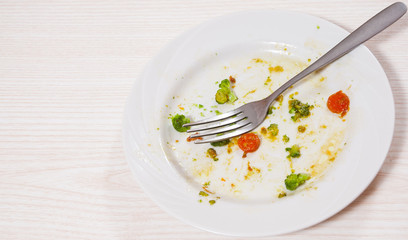 dirty dishes