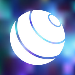 ball for fitness icon