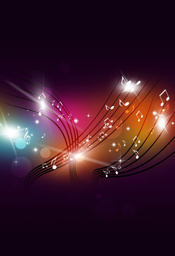 Music Party Background
