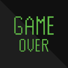 Text game over