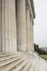 Lincoln Memorial tilt-shift, Washington, D.C., USA - January 9, 2016