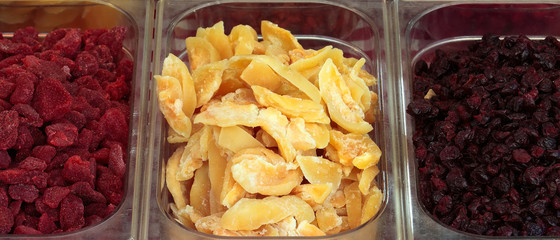 Traditional sicilian candied fruits