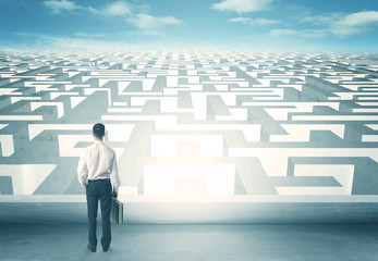 looking at labyrinth