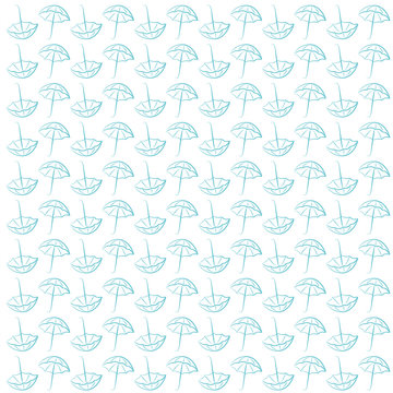 tapeta, ornament, parasolki, parasole,