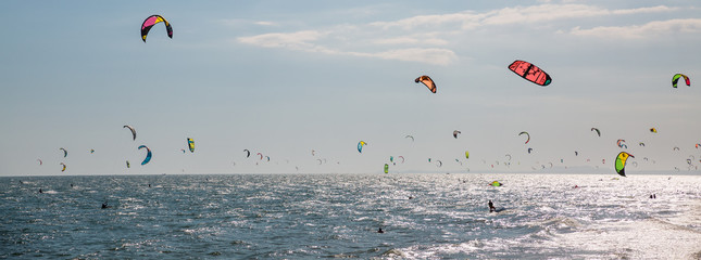 Kite Surfen in Mui Ne in Vietnam