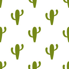 Color illustration of desert cactus