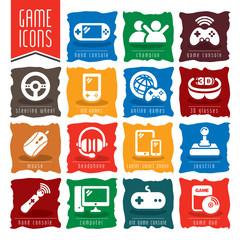 Game icon set.