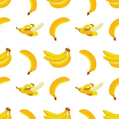 banana seamless pattern