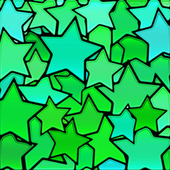 Obraz premium abstract vector stained-glass mosaic background