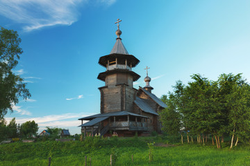 Wooden orthodox church