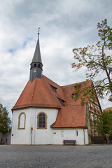 Fototapeta na wymiar Katharinenspital und Spitalkirche in Forchheim, Deutschland
