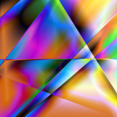 Bright colored geometric abstract background
