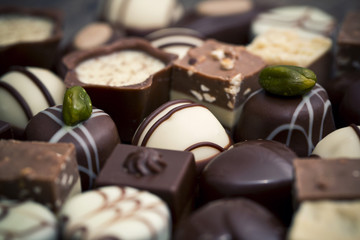 Chocolate pralines