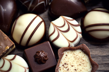 Chocolate pralines