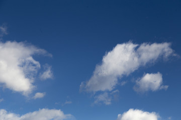 Parte di cielo con nuvole