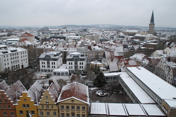 Blick über den Rathausplatz
