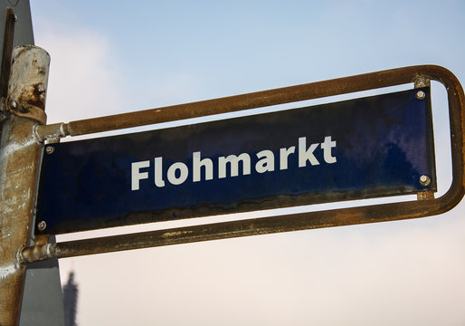 Schild 47 - Flohmarkt
