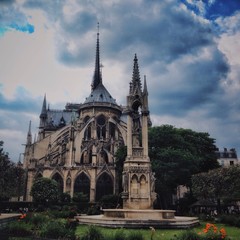 Fototapeta na wymiar Notre-Dame Cathedral