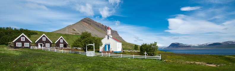 Borgarfjordur village, Westfjords, Iceland