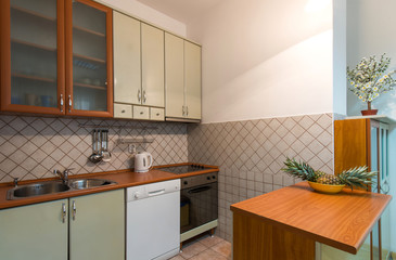 Kitchen in modern home interior