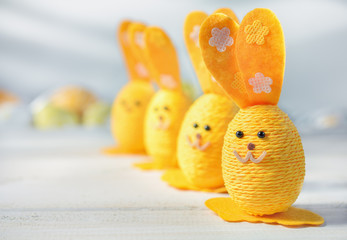 Decorative Easter bunny.