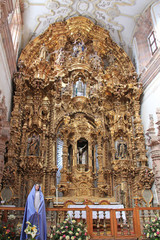 Eglise San Cayetano ( La Valenciana ) à Guanajuato Mexique


